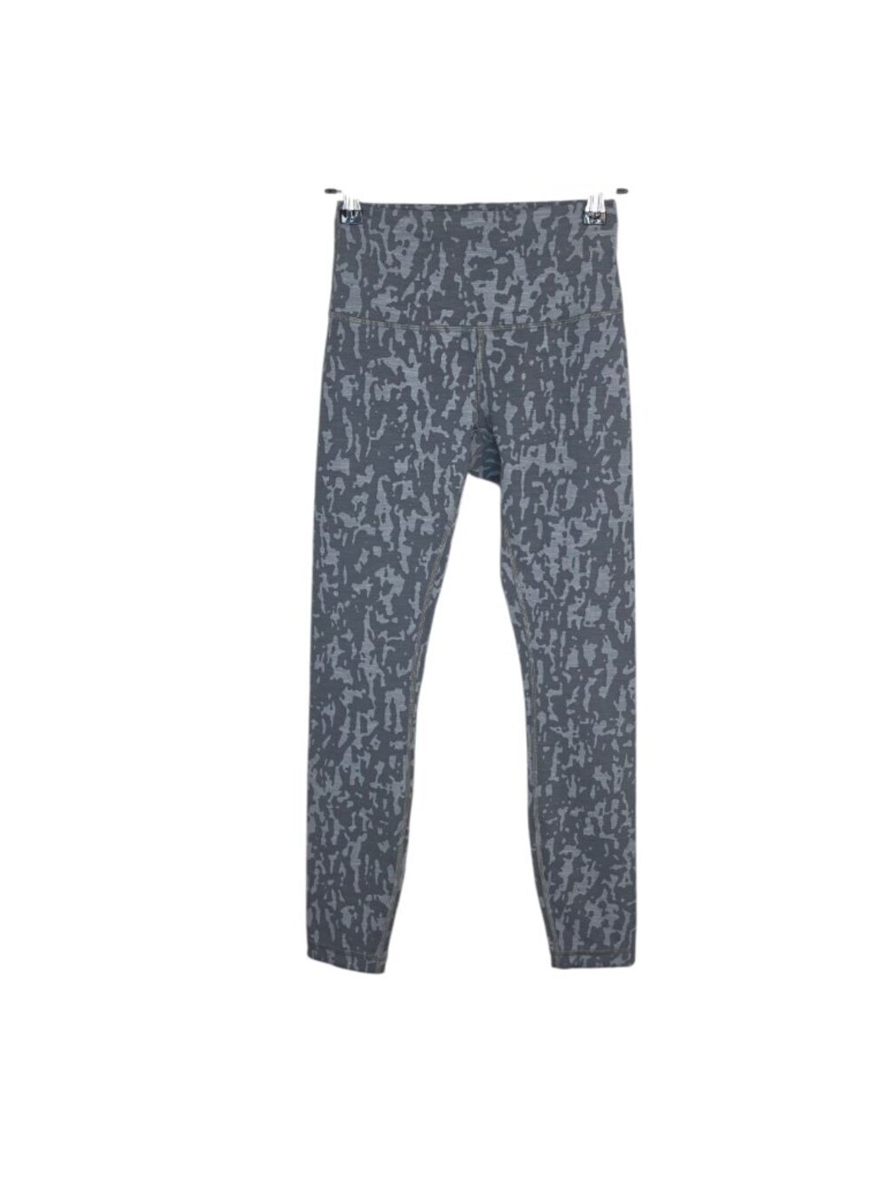 Lululemon Wunder Train High-Rise Tight 25" , Heathered PU Black Asphalt Grey, 4